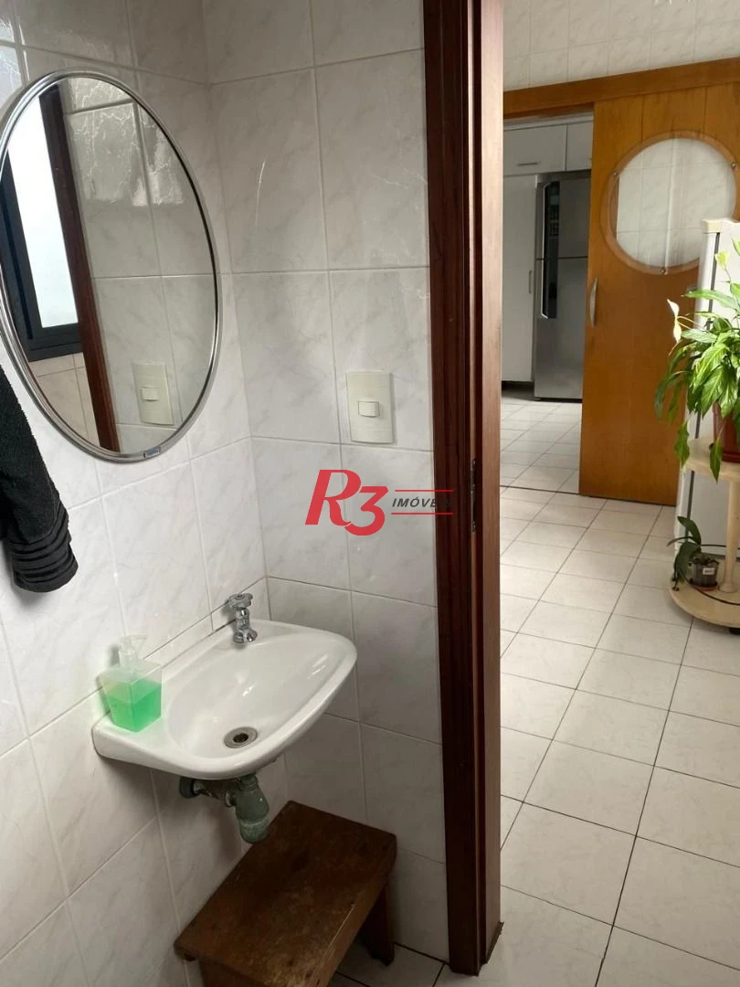 Apartamento com 3 dormitórios à venda, 160 m² por R$ 1.158.000,00 - Ponta da Praia - Santos/SP