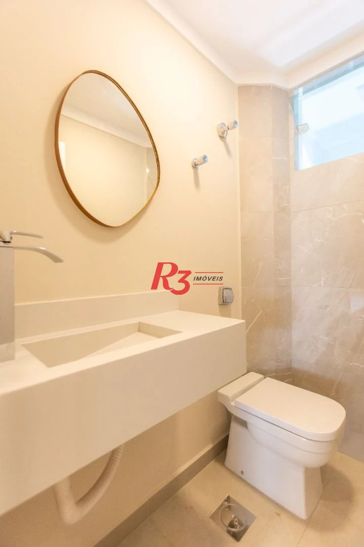 Apartamento à venda, 160 m² por R$ 1.899.000,00 - Boqueirão - Santos/SP