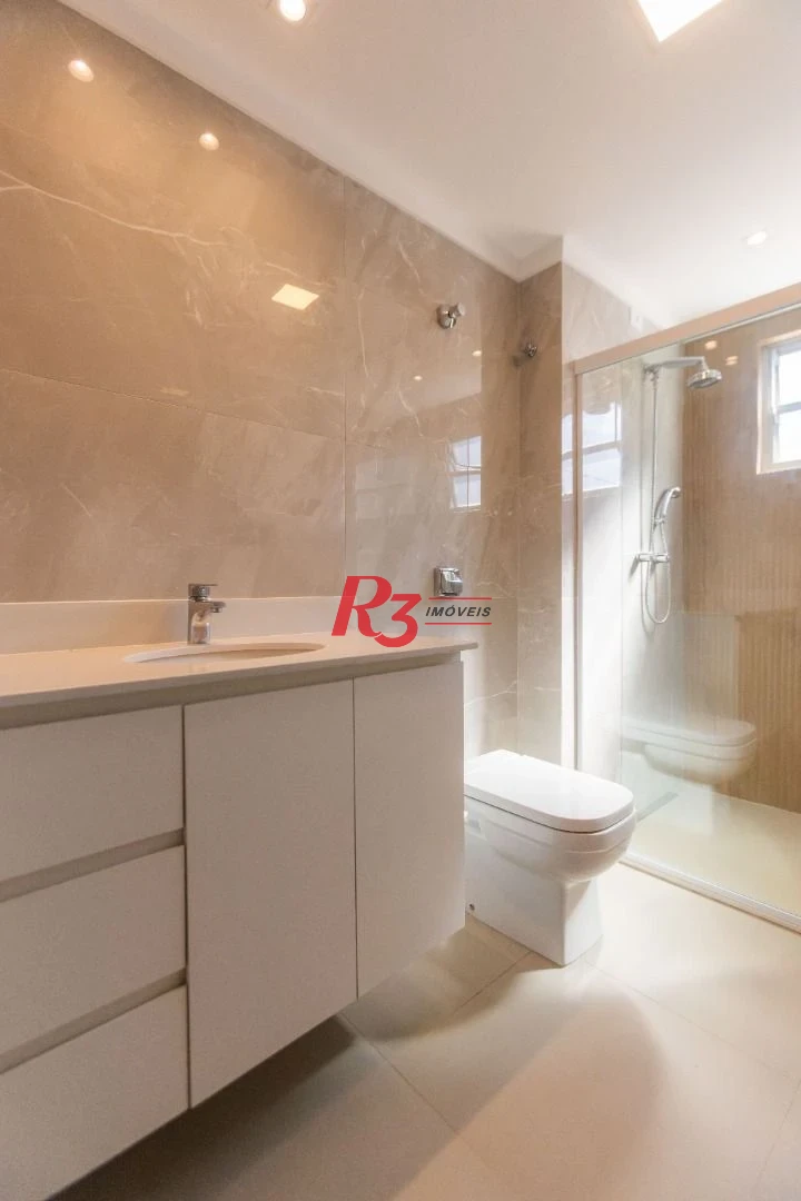 Apartamento à venda, 160 m² por R$ 1.899.000,00 - Boqueirão - Santos/SP