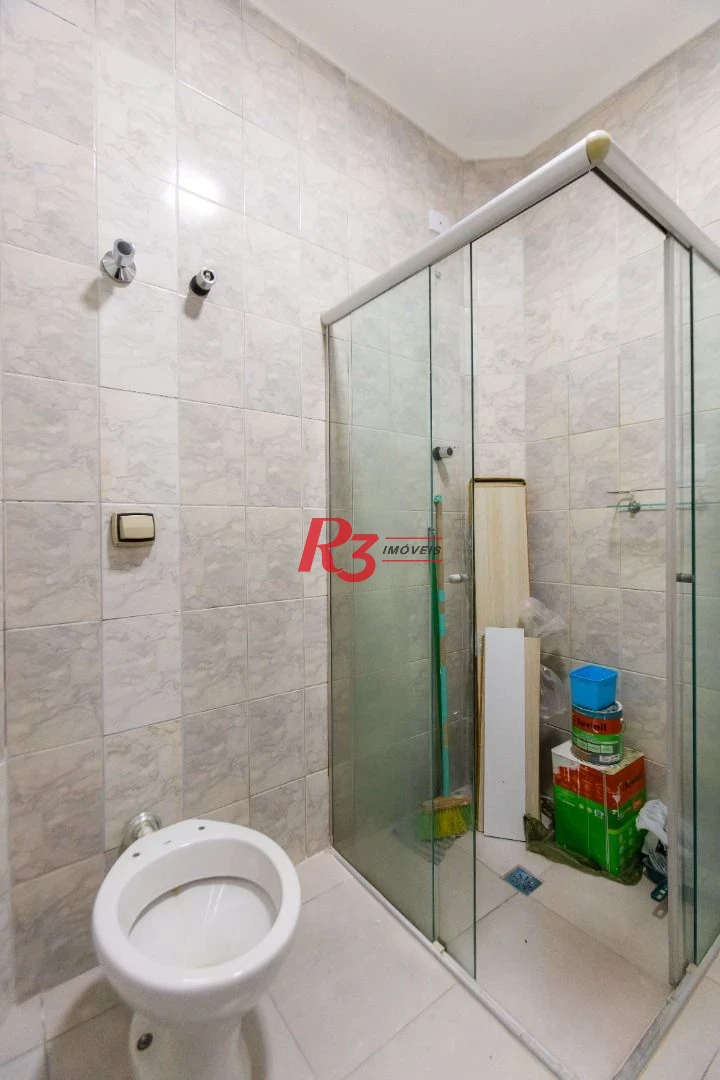 Apartamento com 2 dormitórios à venda, 65 m² por R$ 385.000,00 - Embaré - Santos/SP