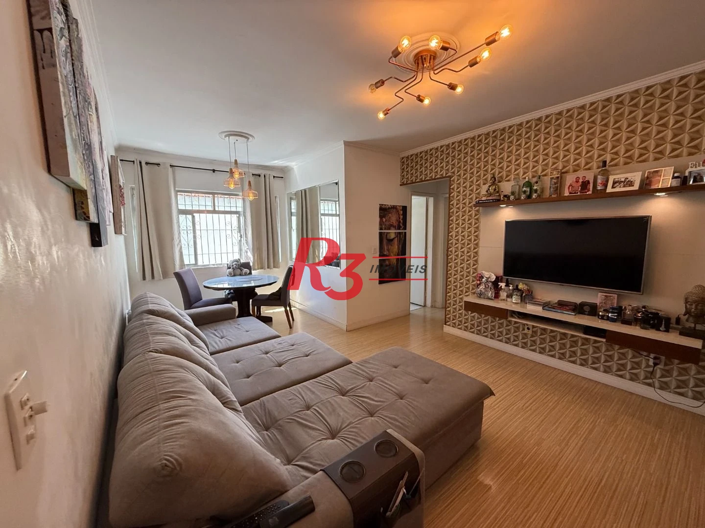 Apartamento com 2 dormitórios à venda, 85 m² por R$ 470.000,00 - Encruzilhada - Santos/SP
