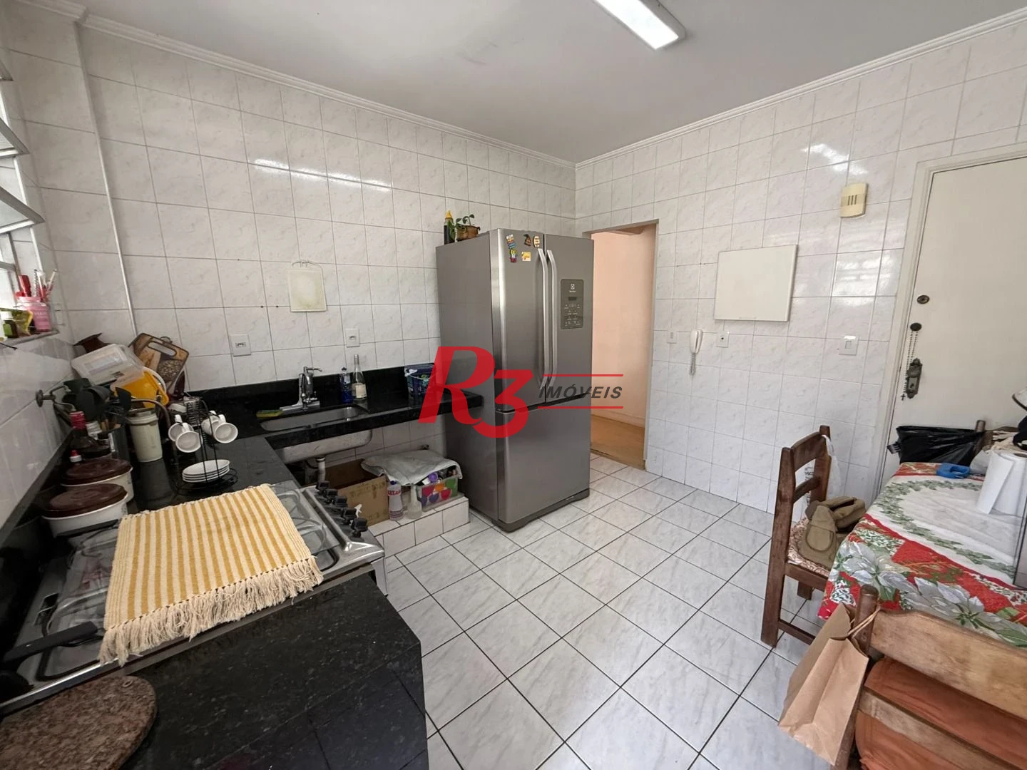 Apartamento com 2 dormitórios à venda, 85 m² por R$ 470.000,00 - Encruzilhada - Santos/SP