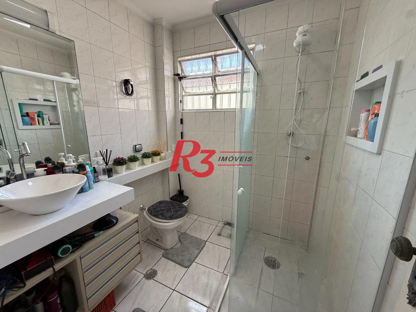 Apartamento com 2 dormitórios à venda, 85 m² por R$ 470.000,00 - Encruzilhada - Santos/SP