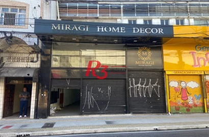 Loja para alugar, 482 m² por R$ 36.488,61/mês - Centro - São Vicente/SP