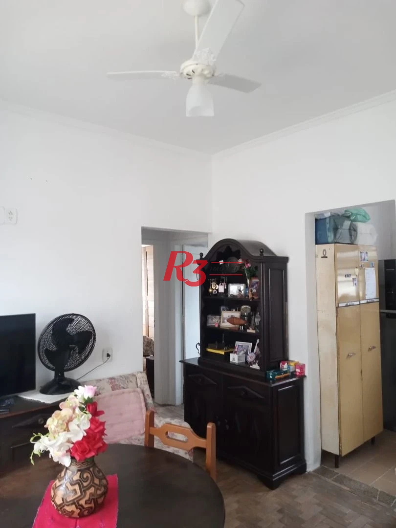 Apartamento com 2 dormitórios à venda, 57 m² por R$ 426.000,00 - Embaré - Santos/SP