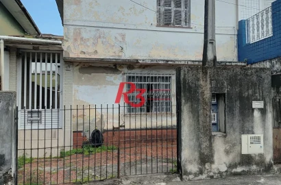 Sobrado à venda, 135 m² por R$ 405.000,00 - Vila Matias - Santos/SP
