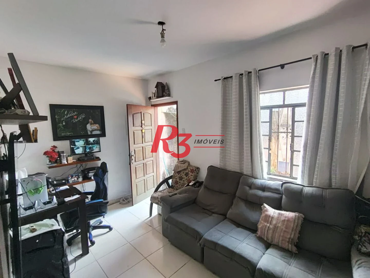 Sobrado à venda, 135 m² por R$ 405.000,00 - Vila Matias - Santos/SP