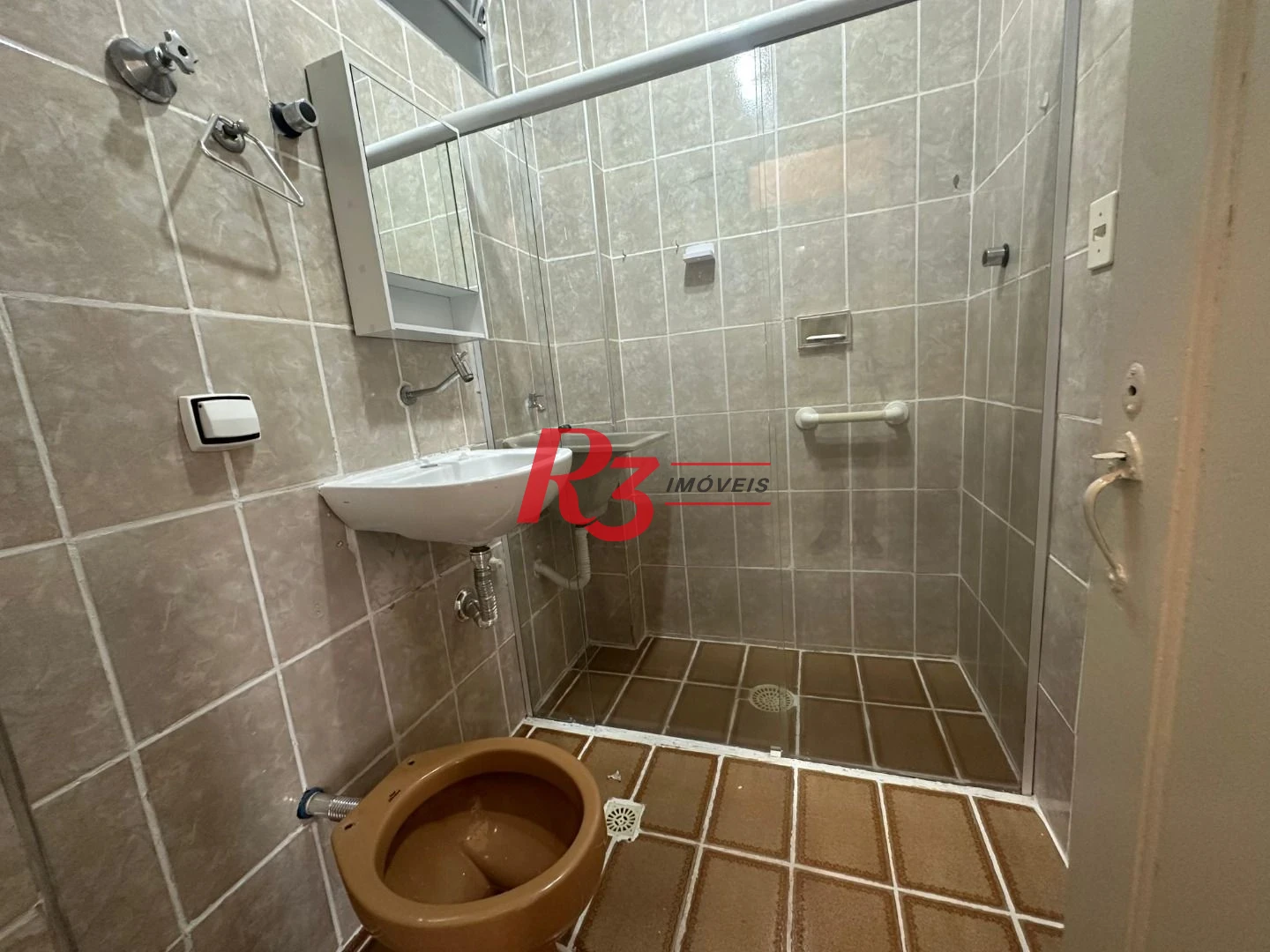 Apartamento com 1 dormitório para alugar, 51 m² por R$ 3.000,00/mês - Embaré - Santos/SP