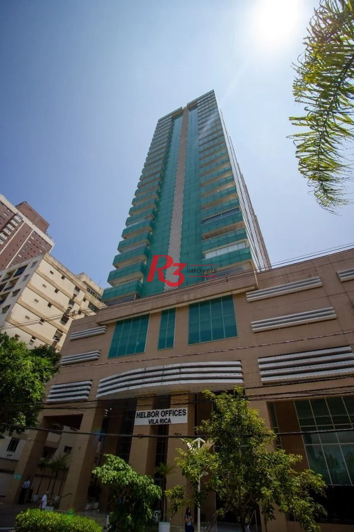 Sala à venda, 47 m² por R$ 555.000,00 - Boqueirão - Santos/SP