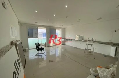 Sala à venda, 47 m² por R$ 555.000,00 - Boqueirão - Santos/SP