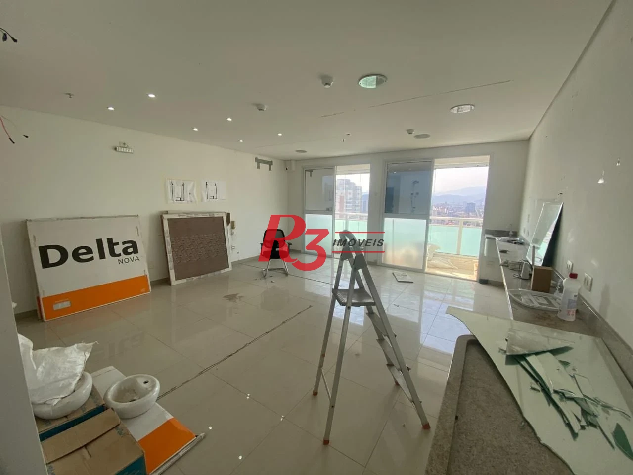 Sala à venda, 47 m² por R$ 555.000,00 - Boqueirão - Santos/SP