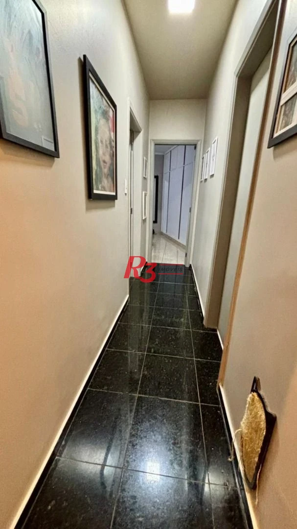 Apartamento com 2 dormitórios à venda, 133 m² por R$ 1.250.000,00 - Gonzaga - Santos/SP