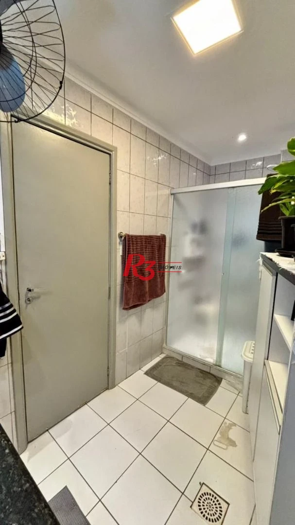 Apartamento com 2 dormitórios à venda, 133 m² por R$ 1.250.000,00 - Gonzaga - Santos/SP