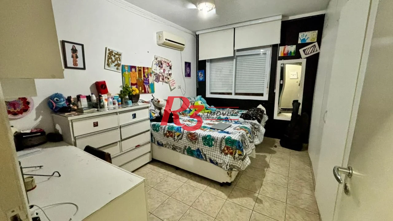 Apartamento com 2 dormitórios à venda, 133 m² por R$ 1.250.000,00 - Gonzaga - Santos/SP