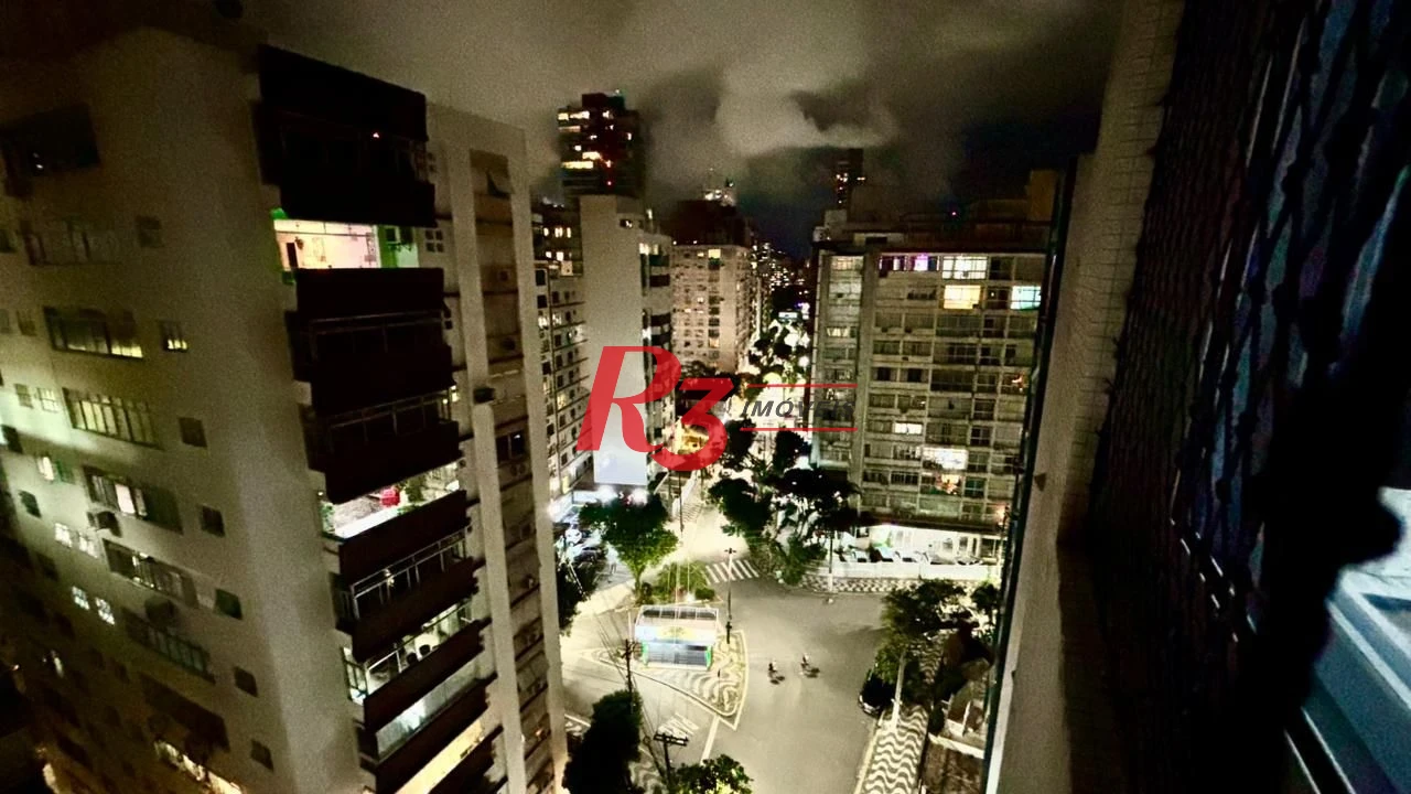 Apartamento com 2 dormitórios à venda, 133 m² por R$ 1.250.000,00 - Gonzaga - Santos/SP