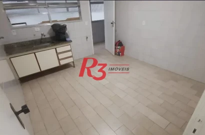Apartamento com 2 dormitórios à venda, 90 m² por R$ 360.000,00 - Aparecida - Santos/SP