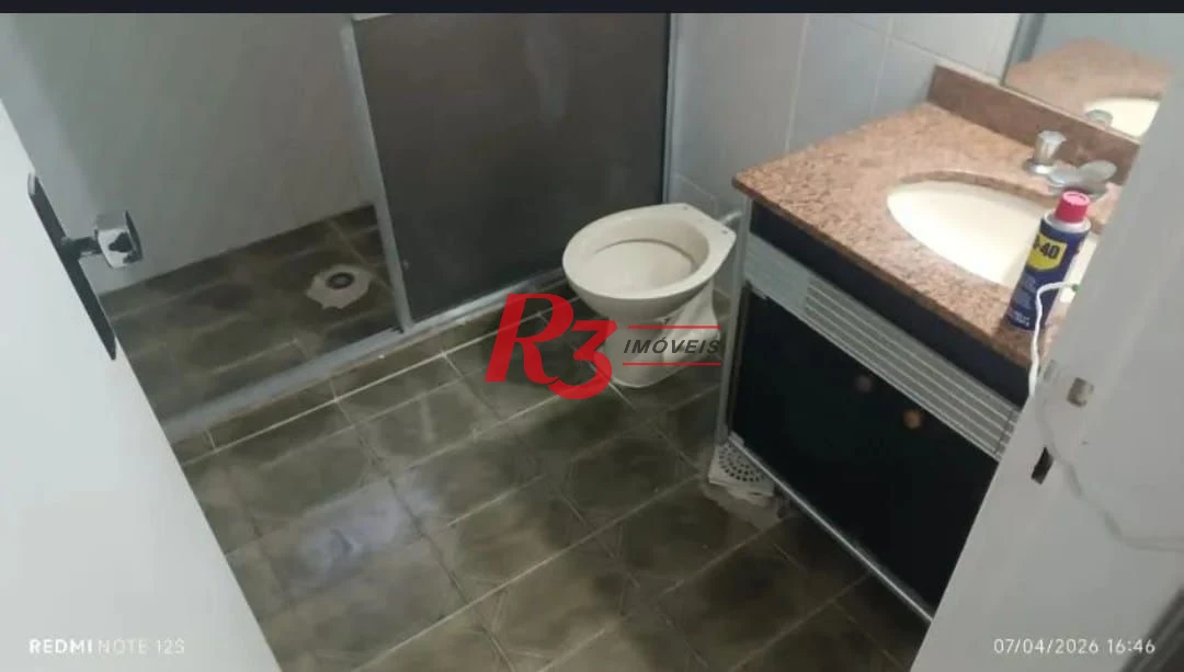 Apartamento com 2 dormitórios à venda, 90 m² por R$ 360.000,00 - Aparecida - Santos/SP
