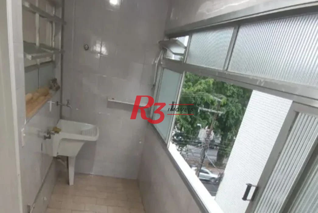 Apartamento com 2 dormitórios à venda, 90 m² por R$ 360.000,00 - Aparecida - Santos/SP