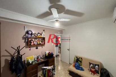 Apartamento com 2 dormitórios à venda, 68 m² por R$ 398.000,00 - Aparecida - Santos/SP