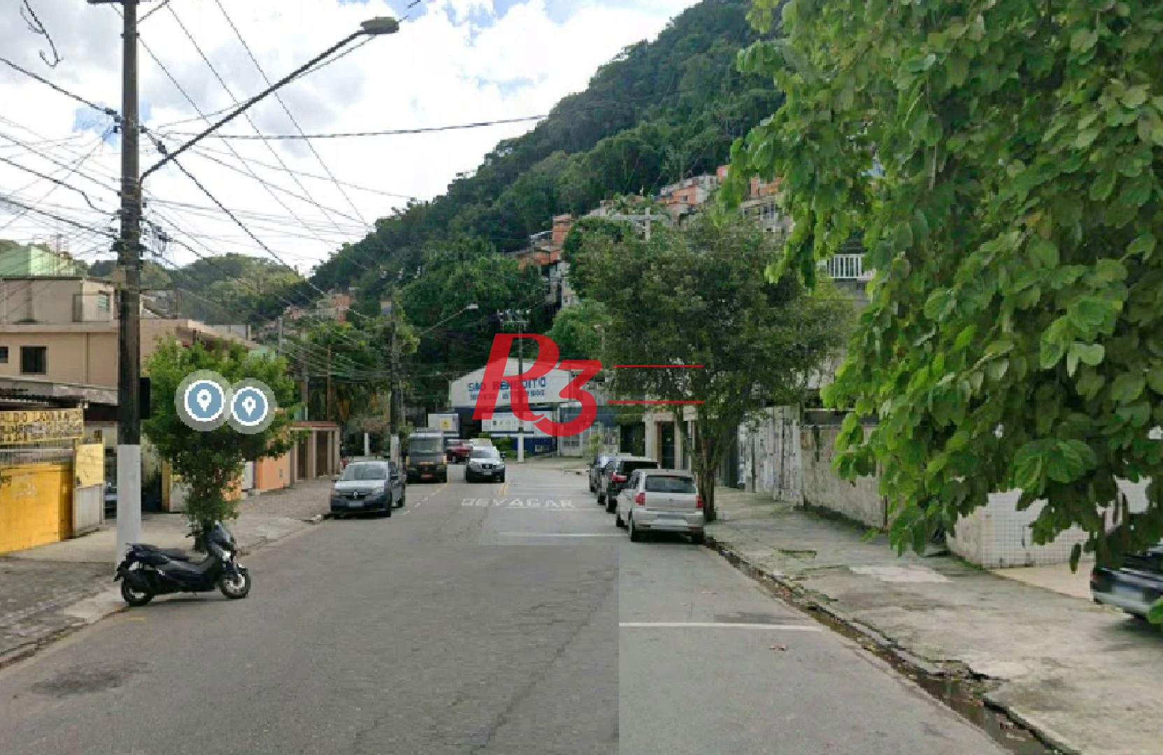 Galpão, 200 m² - venda por R$ 854.000,00 ou aluguel por R$ 9.550,00/mês - Marapé - Santos/SP