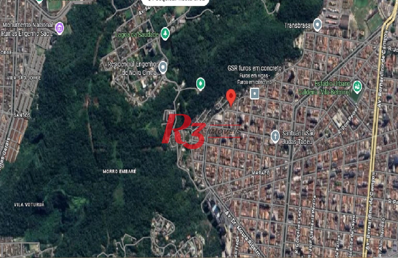 Galpão, 200 m² - venda por R$ 854.000,00 ou aluguel por R$ 9.550,00/mês - Marapé - Santos/SP
