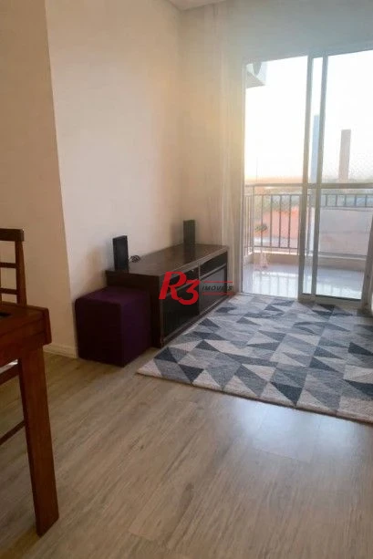 Apartamento com 2 dormitórios à venda, 57 m² por R$ 335.000,00 - Areia Branca - Santos/SP