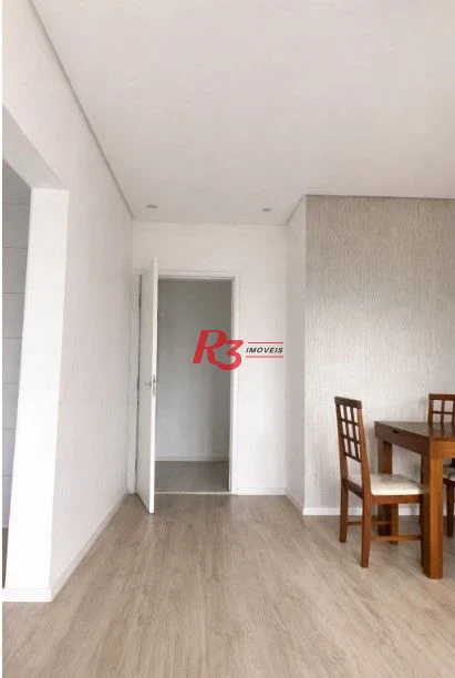 Apartamento com 2 dormitórios à venda, 57 m² por R$ 335.000,00 - Areia Branca - Santos/SP