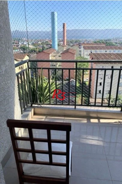 Apartamento com 2 dormitórios à venda, 57 m² por R$ 335.000,00 - Areia Branca - Santos/SP