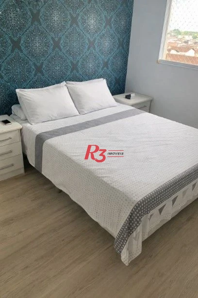 Apartamento com 2 dormitórios à venda, 57 m² por R$ 335.000,00 - Areia Branca - Santos/SP