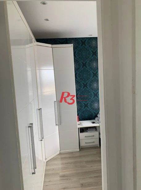 Apartamento com 2 dormitórios à venda, 57 m² por R$ 335.000,00 - Areia Branca - Santos/SP