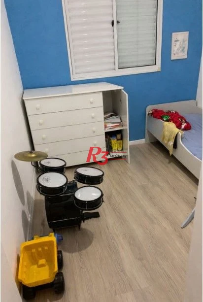 Apartamento com 2 dormitórios à venda, 57 m² por R$ 335.000,00 - Areia Branca - Santos/SP