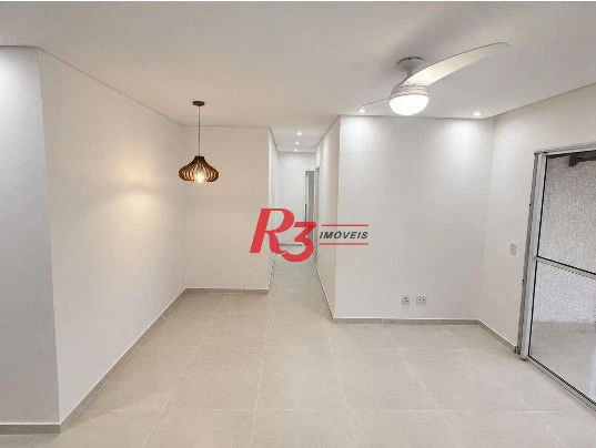Apartamento com 2 dormitórios à venda, 57 m² por R$ 360.000,00 - Areia Branca - Santos/SP