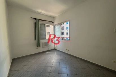 Apartamento com 1 dormitório à venda, 48 m² por R$ 350.000,00 - Gonzaga - Santos/SP