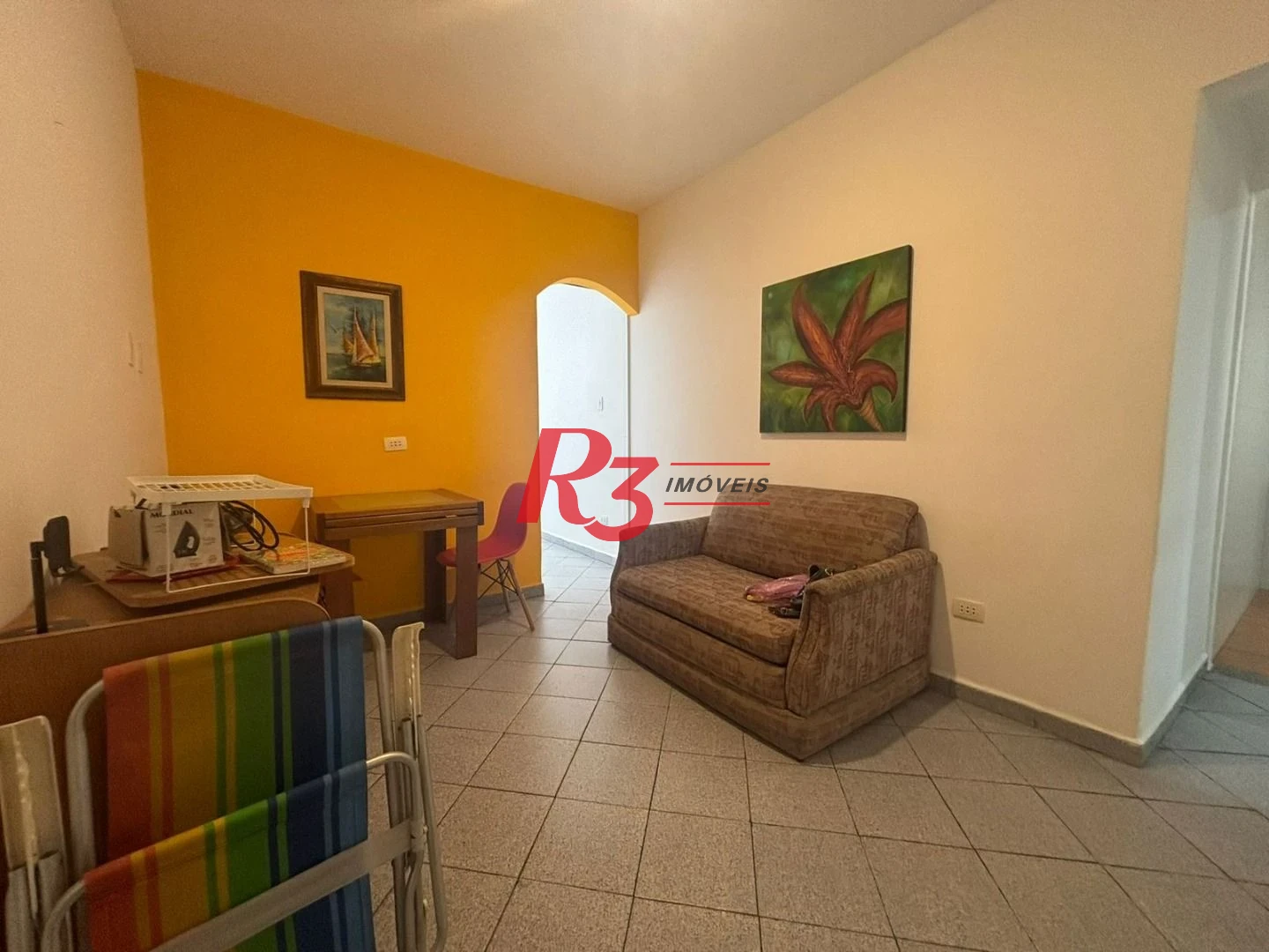 Apartamento com 1 dormitório à venda, 48 m² por R$ 350.000,00 - Gonzaga - Santos/SP