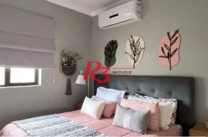 Apartamento com 2 dormitórios à venda, 78 m² por R$ 510.000,00 - Vila Matias - Santos/SP