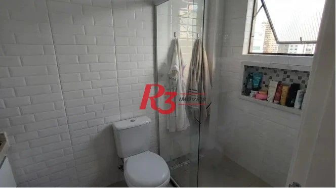 Apartamento com 2 dormitórios à venda, 78 m² por R$ 510.000,00 - Vila Matias - Santos/SP