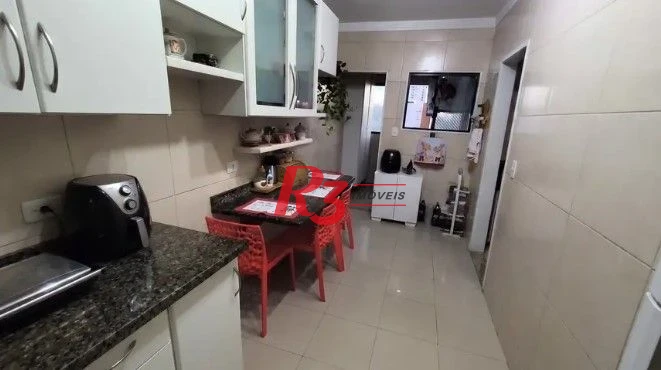 Apartamento com 2 dormitórios à venda, 78 m² por R$ 510.000,00 - Vila Matias - Santos/SP