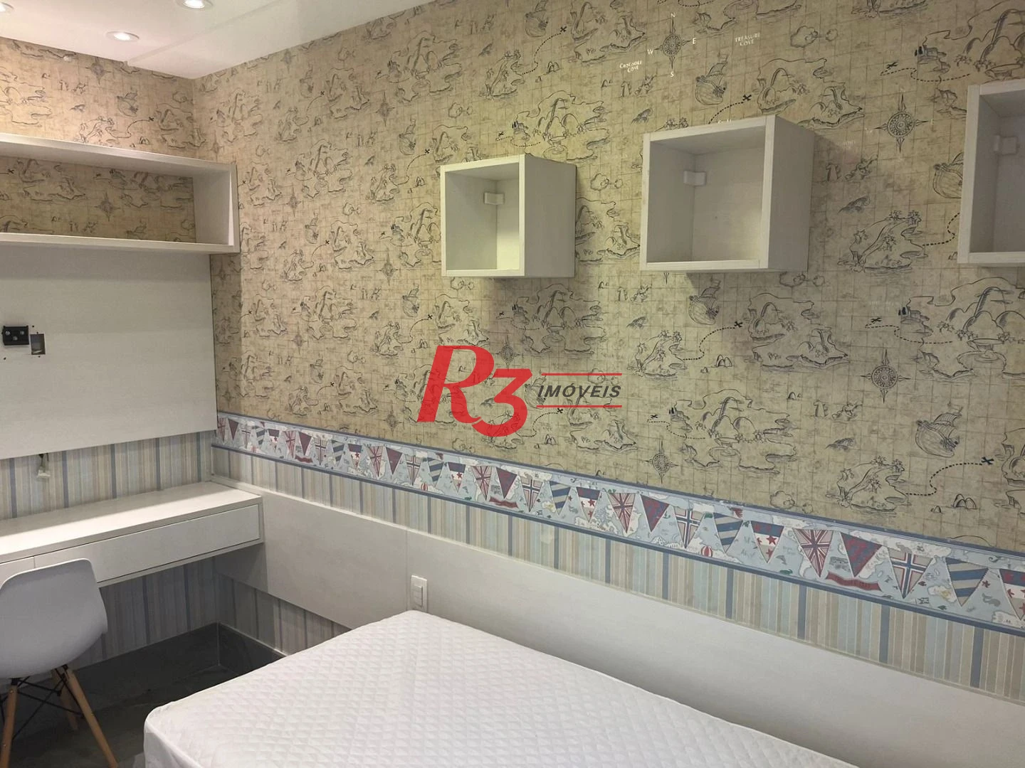 Cobertura com 2 dormitórios para alugar, 90 m² por R$ 7.000,00/mês - Boqueirão - Santos/SP