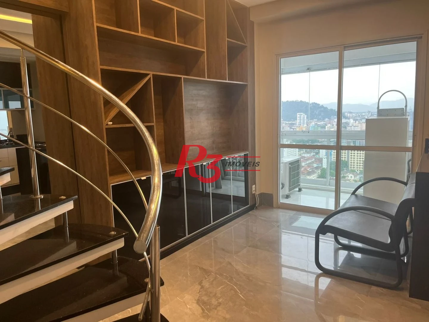 Cobertura com 2 dormitórios para alugar, 90 m² por R$ 7.000,00/mês - Boqueirão - Santos/SP