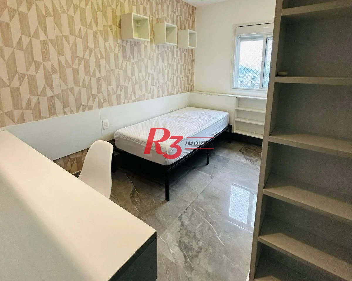 Cobertura para alugar, 90 m² por R$ 7.000,00/mês - Boqueirão - Santos/SP