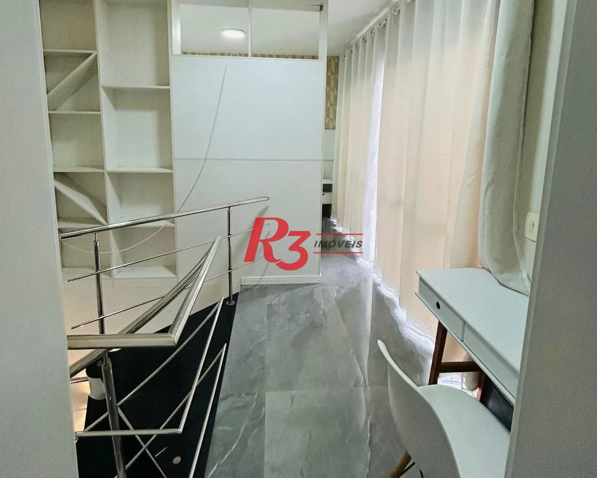 Cobertura para alugar, 90 m² por R$ 7.000,00/mês - Boqueirão - Santos/SP