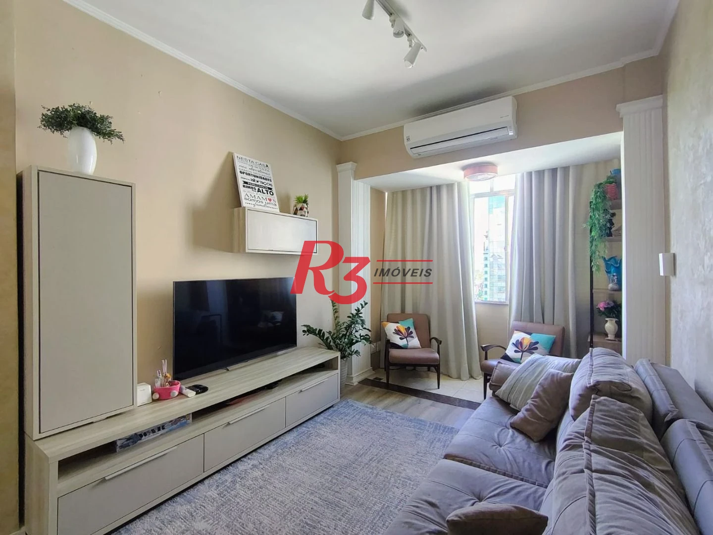 Apartamento com 2 dormitórios para alugar, 88 m² por R$ 4.500,00/mês - José Menino - Santos/SP