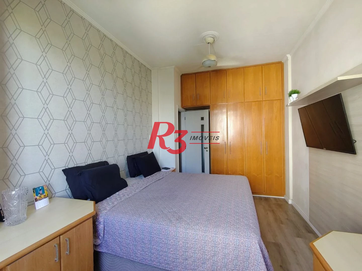 Apartamento com 2 dormitórios para alugar, 88 m² por R$ 4.500,00/mês - José Menino - Santos/SP