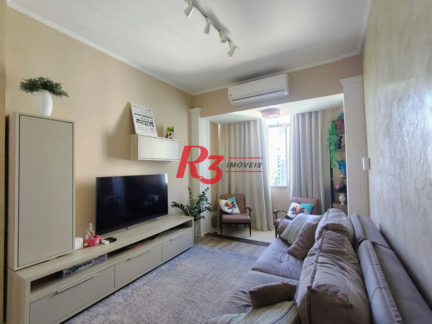 Apartamento com 2 dormitórios para alugar, 88 m² por R$ 4.500,00/mês - José Menino - Santos/SP
