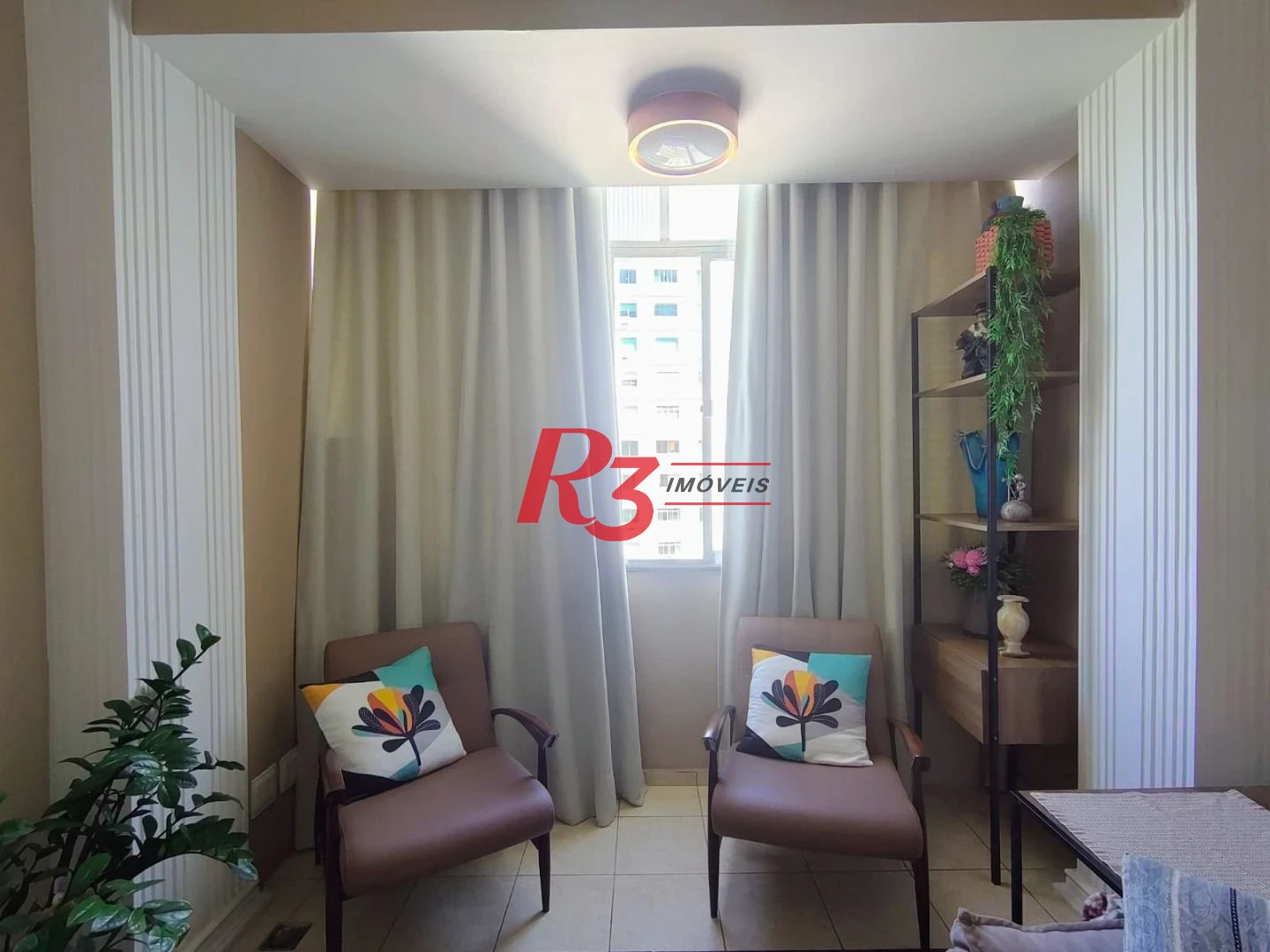 Apartamento com 2 dormitórios para alugar, 88 m² por R$ 4.500,00/mês - José Menino - Santos/SP