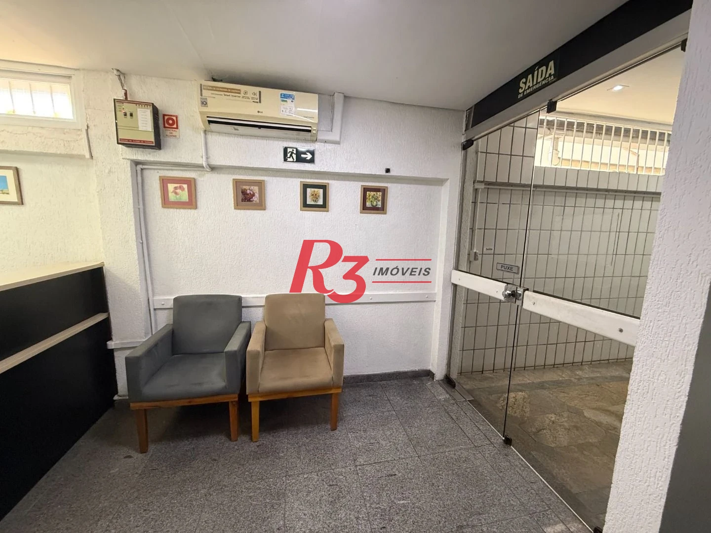 Sala para alugar, 42 m² por R$ 3.300,02/mês - Vila Matias - Santos/SP