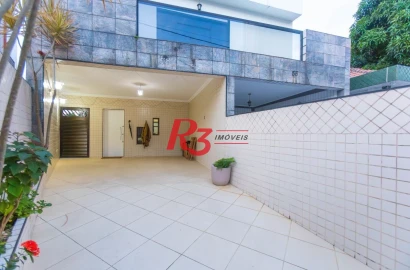 Casa com 3 dormitórios à venda, 250 m² por R$ 1.350.000,00 - Ponta da Praia - Santos/SP