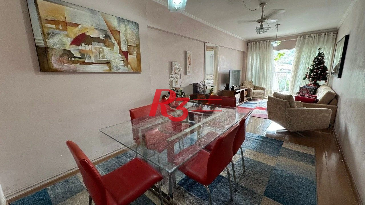 Apartamento à venda, 97 m² por R$ 490.000,00 - Vila Belmiro - Santos/SP