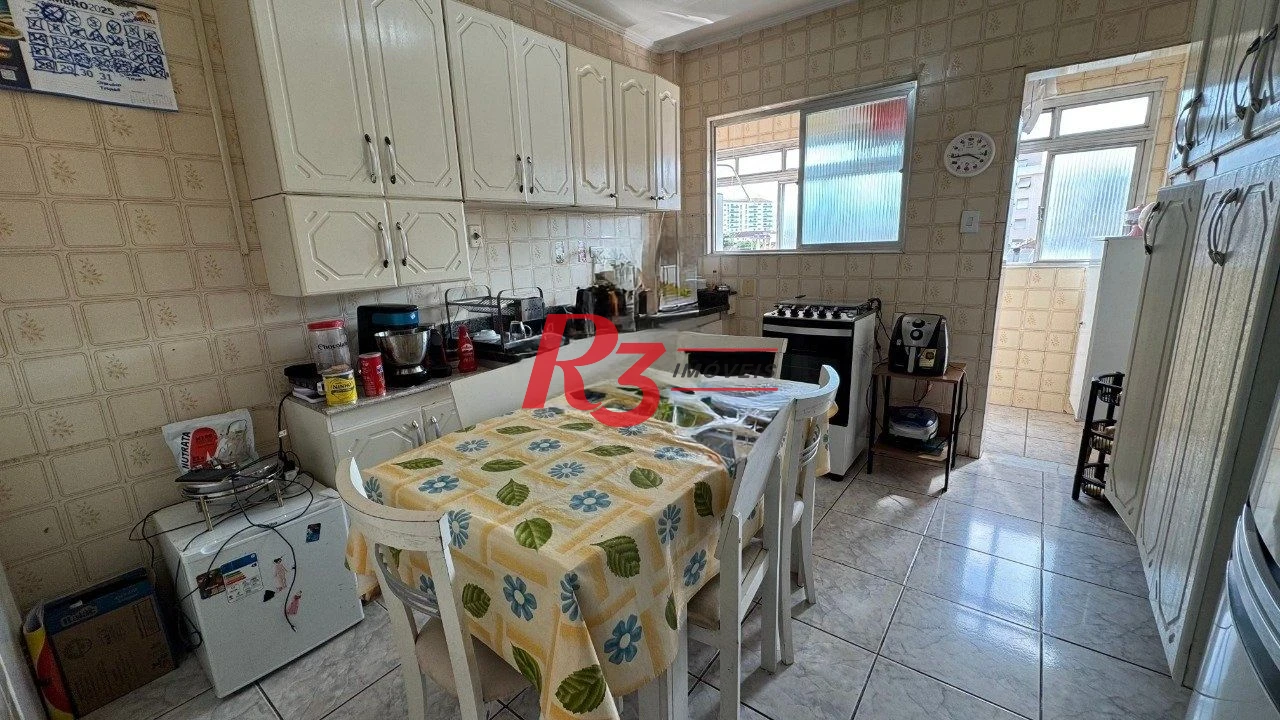 Apartamento à venda, 97 m² por R$ 490.000,00 - Vila Belmiro - Santos/SP