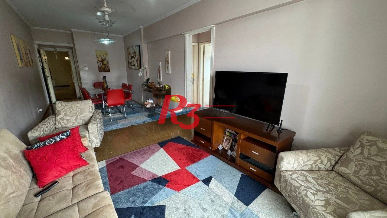 Apartamento à venda, 97 m² por R$ 490.000,00 - Vila Belmiro - Santos/SP